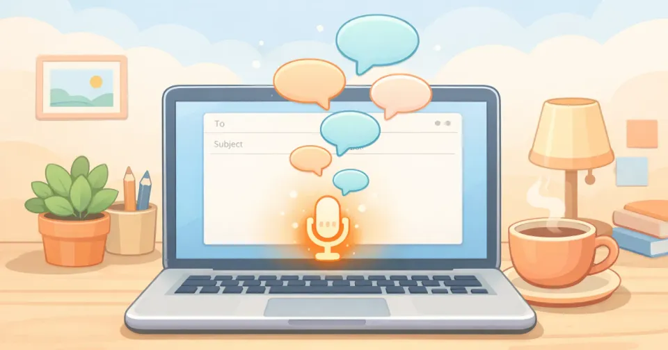 How to Dictate Emails on Mac Without Leaving Your Inbox